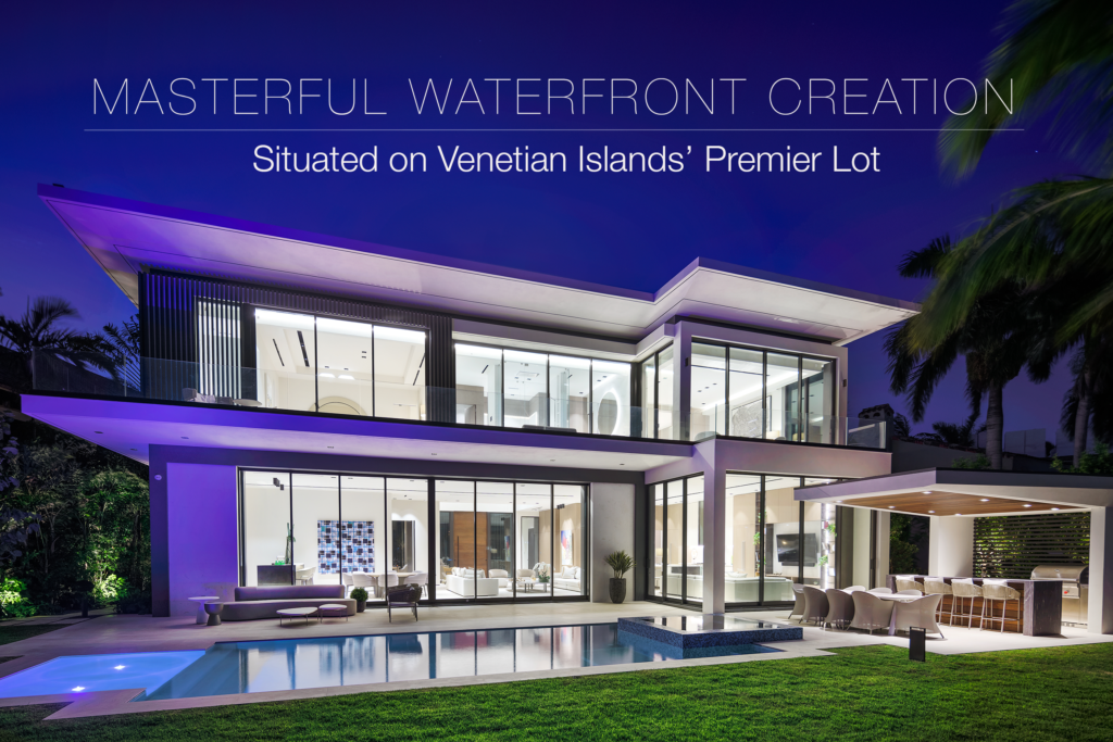 10 W San Marino Drive, Miami Beach - New Modern Mansion on Venetian